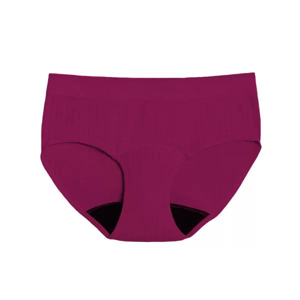 Bikini Sporty Stretch Period Pantie Berry