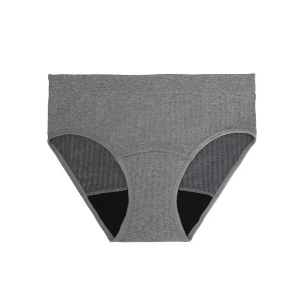 Bikini Sporty Stretch Period Pantie Grey